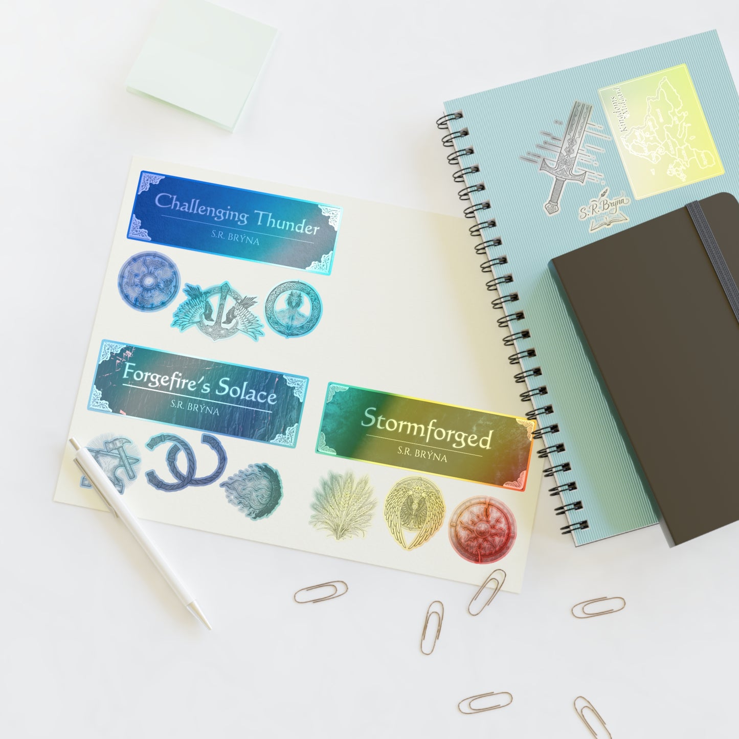 Rising Tides of Ragnarok Sticker Sheets - Series 1