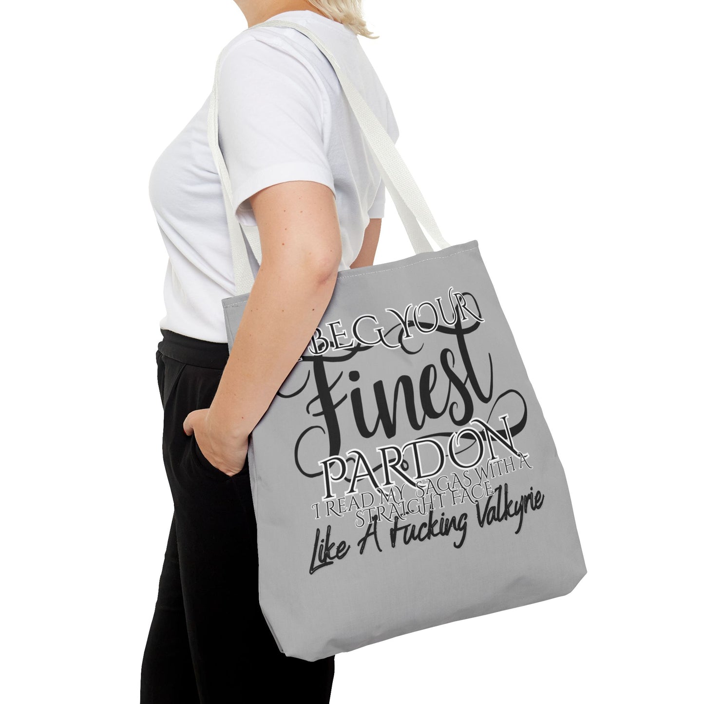 Literary Tote Bag - "I Read My Sagas"