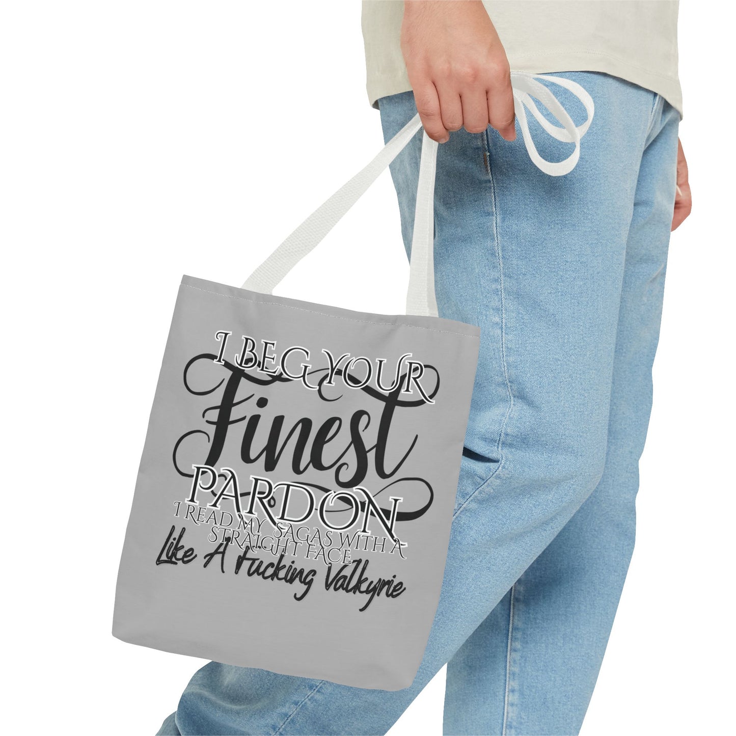 Literary Tote Bag - "I Read My Sagas"