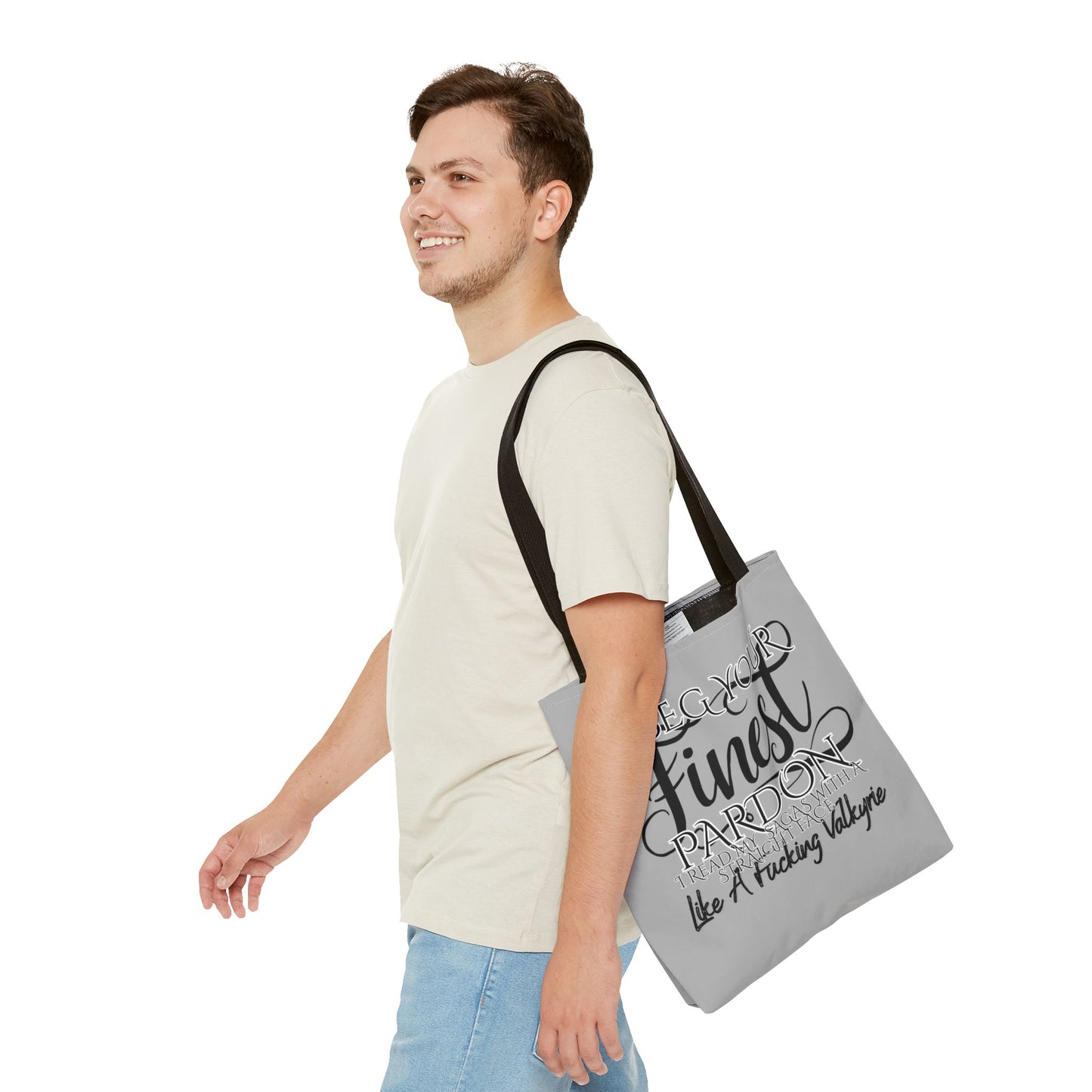 Literary Tote Bag - "I Read My Sagas"
