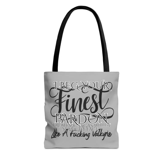 Literary Tote Bag - "I Read My Sagas"