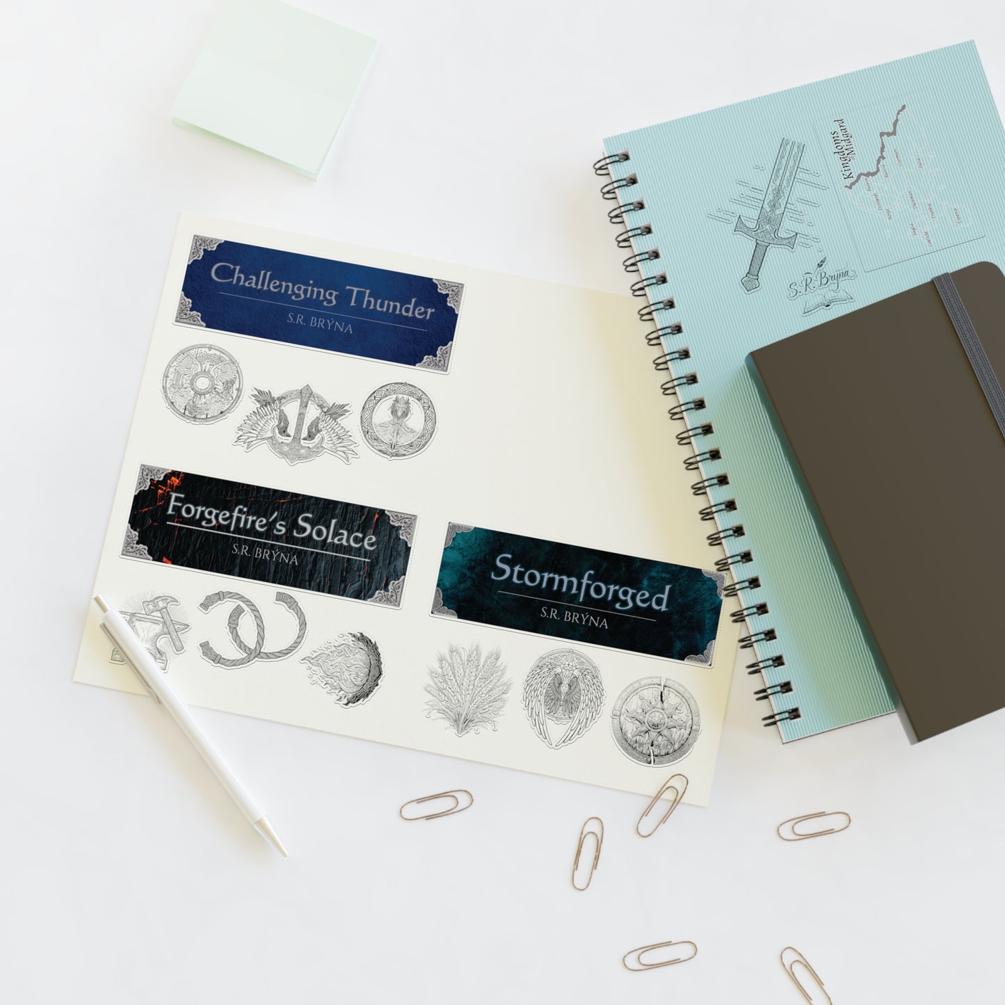 Rising Tides of Ragnarok Sticker Sheets - Series 1