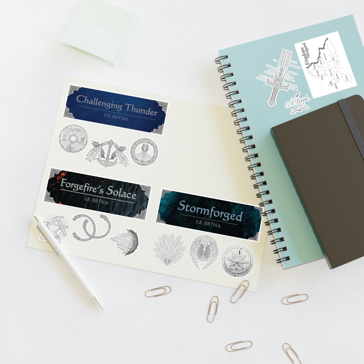 Rising Tides of Ragnarok Sticker Sheets - Series 1