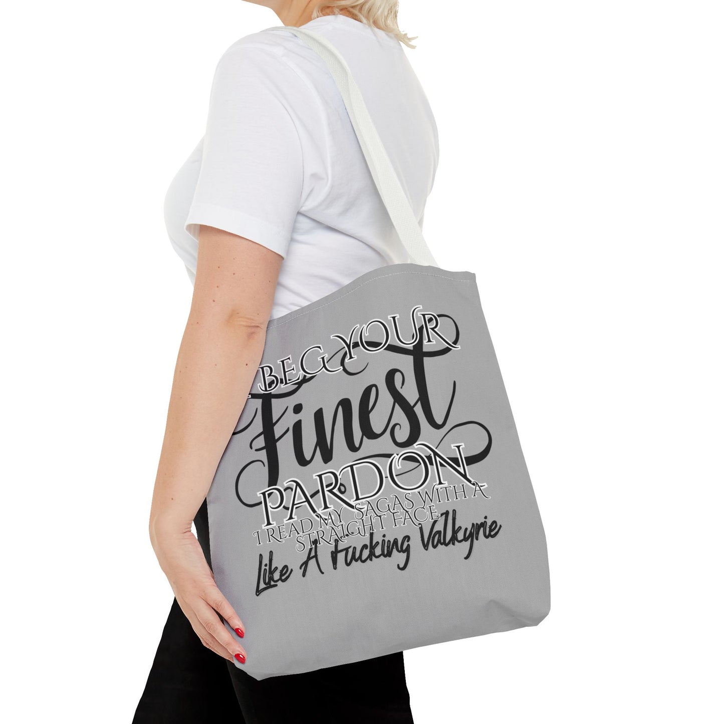 Literary Tote Bag - "I Read My Sagas"