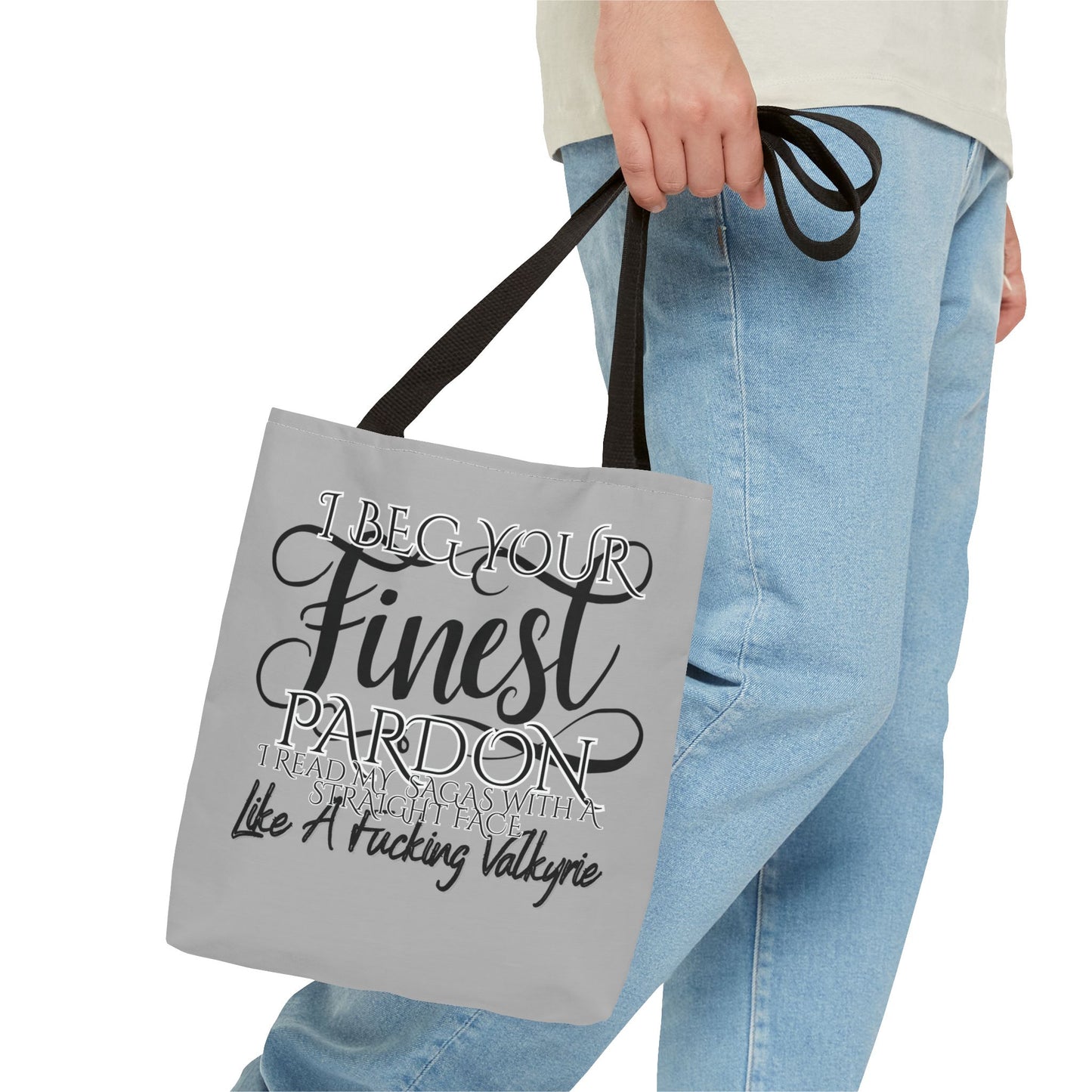 Literary Tote Bag - "I Read My Sagas"
