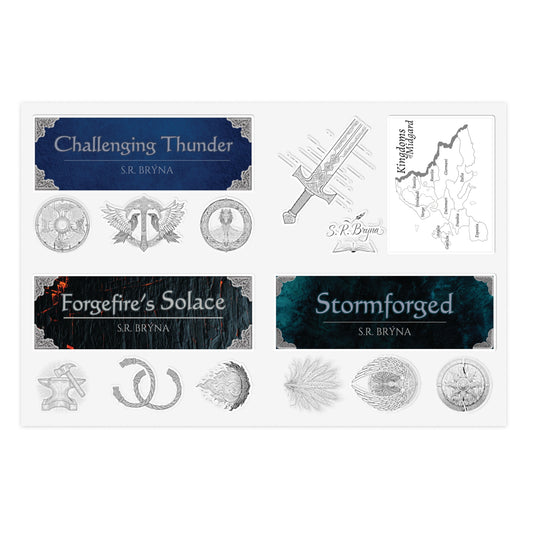 Rising Tides of Ragnarok Sticker Sheets - Series 1