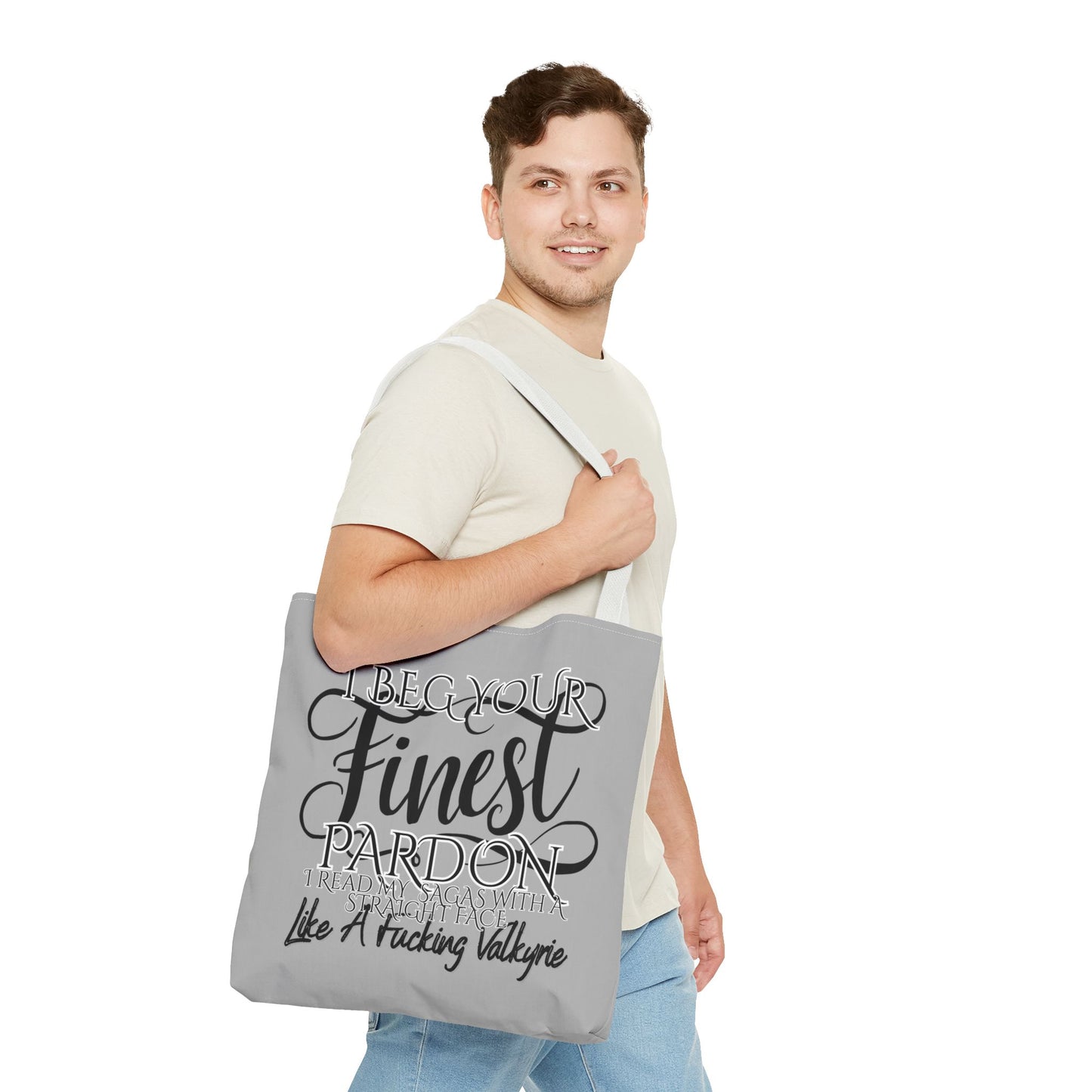 Literary Tote Bag - "I Read My Sagas"