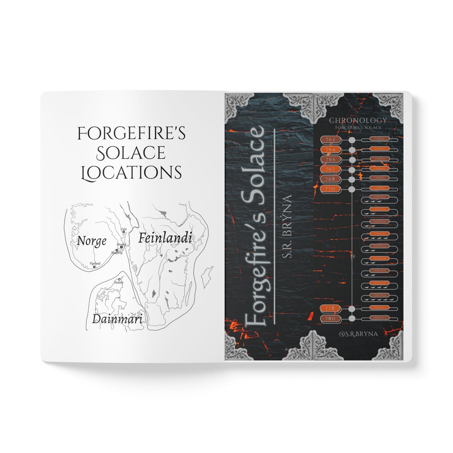 Softcover Companion Journal: 'Forgefire's Solace'