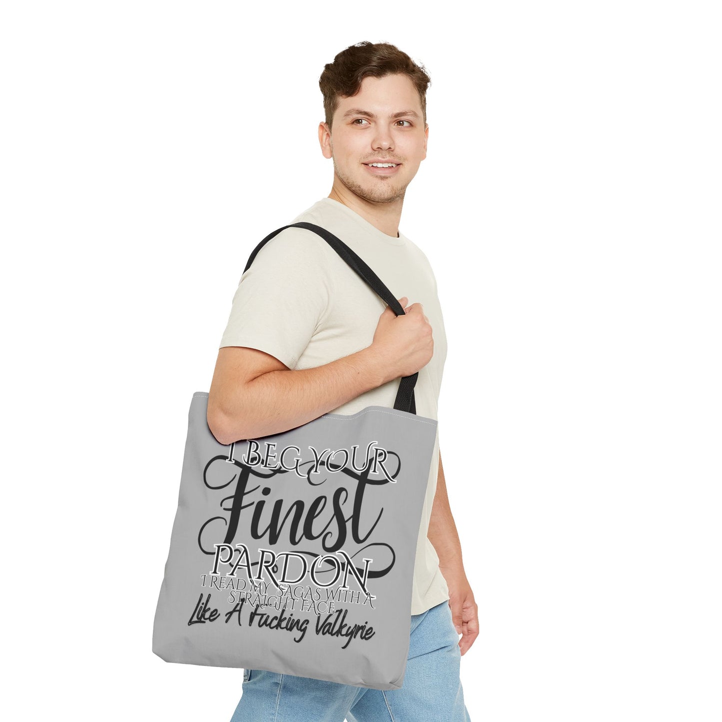 Literary Tote Bag - "I Read My Sagas"