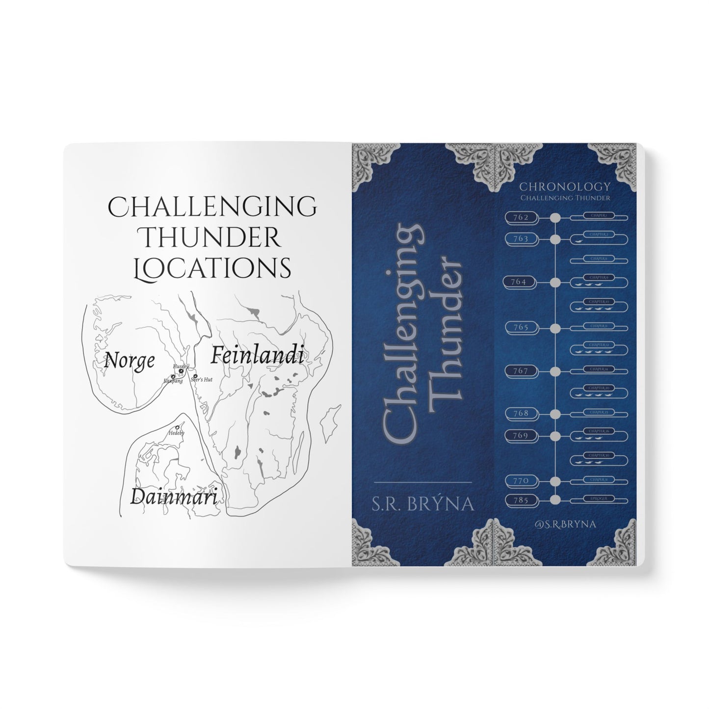 Softcover Companion Journal: 'Challenging Thunder'