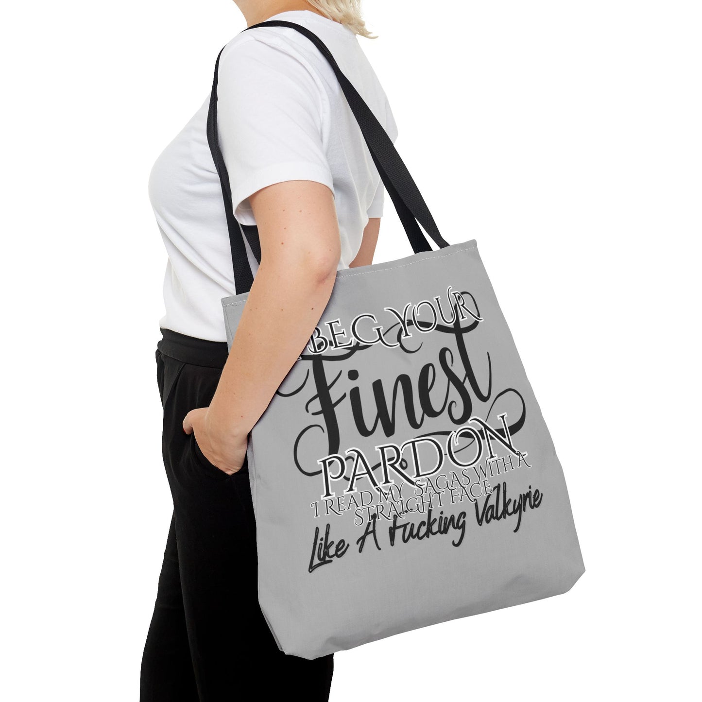 Literary Tote Bag - "I Read My Sagas"