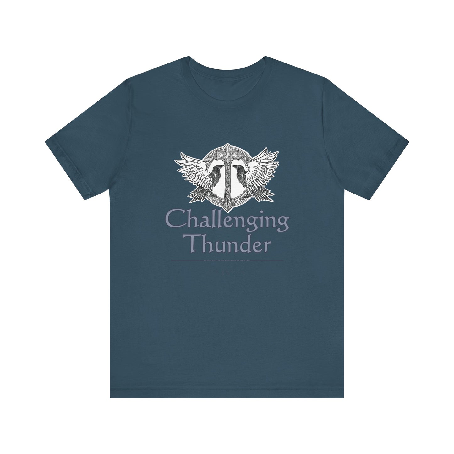 Challenging Thunder - NSFW - Short Sleeve Tee