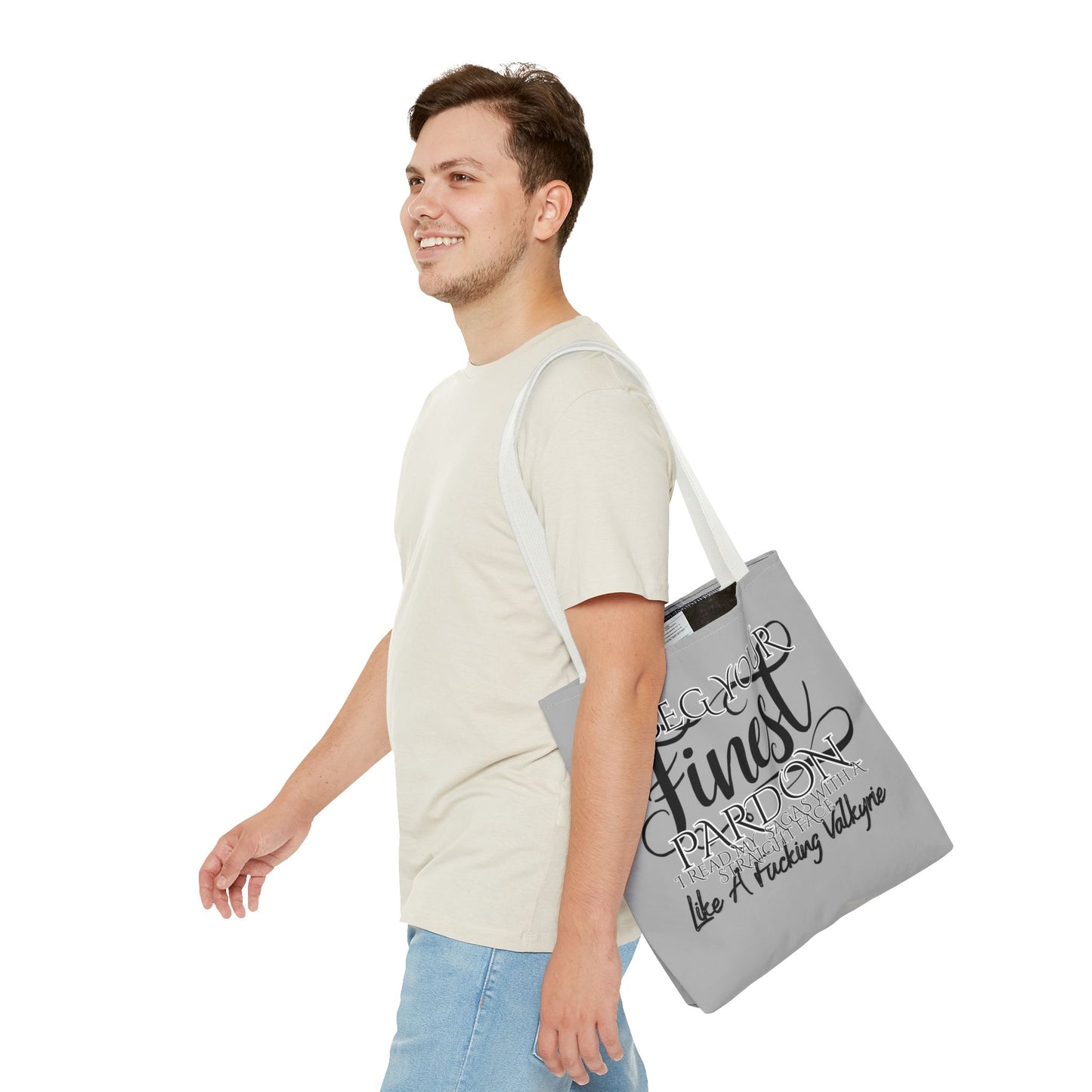 Literary Tote Bag - "I Read My Sagas"